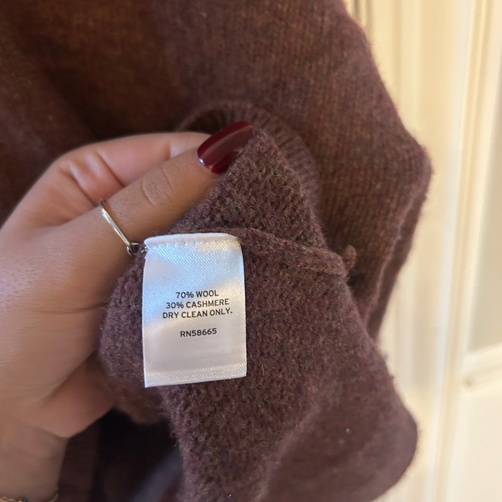 Nordstrom Wool/ Cashmere Blend Sweater View 3